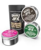 Gnarly Joe Beard Softener Gift Pack for Men (3 Jars All Scents). Triple-Whipped Combined Beard and Face Creams Multipack (All 3 Scents) - Buy Online on GoSupps.com