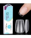 Tomicca Ultra Short Coffin Nail Tips - 360 Pre-shaped Soft Gel Full Cover Gelly Tips for Perfect Matte Art | International Shipping - Buy Online on GoSupps.com