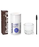 RefectoCil Hair Tinting Kit - Natural Brown Cream Dye 3% Oxidant Brush & Dish - International Shipping Available - Buy Online on GoSupps.com