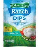 Hidden Valley Dips Mix Creamy Dill 0.9 oz Packets (6 Pack) - Buy Online on GoSupps.com