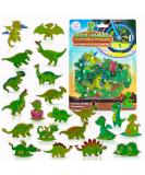 Bike Wheel Dinosaurs Spokes - 36 Kit - Cute Biking Accessories for Kids - Bicycle Spokes Decorations - Cool Cycling Gear Gift for Boys - Spoke Beads Attachments - Dinosaurs Easter Egg Stuffers - Buy Online on GoSupps.com