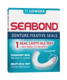 Seabond Denture Fixative Seals Soft Adhesive Cushion Last All Day and Protect Gums 15 Lowers - Buy Online on GoSupps.com