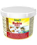 Tetra Rubin Flakes - Premium Fish Feed for Vibrant Colors | 2.05kg (10L Bucket) | International Shipping Available - Buy Online on GoSupps.com