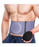 BLITZU Umbilical Hernia Belt for Men and Women  Abdominal Support Binder for Belly Button Hernia Support, Relieve Pain for Incisional, Femoral, Hiatal, & Inguinal Hernia Surgery Prevention Aid L-XL Large-X-Large - Buy Online on GoSupps.com