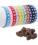 Buy Molain 12-Piece Adjustable Puppy Neck Bands - ID Neck Straps for Small Dogs & Cats - Colorful Identification Bands for Kittens & Puppies (30cm) - Buy Online on GoSupps.com
