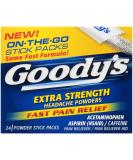 Goodys Extra Strength Headache Powders 24 Tablets - Fast Relief Formula - Buy Online on GoSupps.com