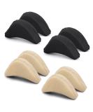 Sibba 8-Piece Toe Filler Inserts - Unisex Breathable Soft Big Toe Plug & Forefoot Pads for High Heel Foot Pain Relief - Ideal for Women & Girls - Black - Buy Online on GoSupps.com