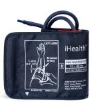 iHealth Extra Large Adult Blood Pressure Cuff (16.5-18.9") - Compatible XL Replacement for iHealth Track Monitor | Best BP Cuff for Big Arms - Buy Online on GoSupps.com