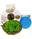 PUP PARENTS Dog Snuffle Mat and Lick Mat Combo - Interactive Slow Feeding and Stress-Reducing Toys for Dogs - Buy Online on GoSupps.com