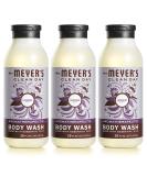 Mrs. Meyer's Lavender Body Wash 16 oz - Pack of 3 | Biodegradable Shower Gel with Essential Oils for Women and Men - Buy Online on GoSupps.com