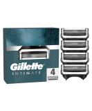 Gillette Intimate Razor Blades for Sensitive Areas | 4 Replacement Blades with Slide Strips | Dermatologically Tested for Gentle Shaving - Buy Online on GoSupps.com