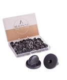 Beadnova 50pcs Rubber Pin Back Butterfly Clutch Backings for Badges & Lapel Pins - Buy Online on GoSupps.com