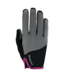 Roeckl Sports Riding Gloves Lynn for Ladies - Summer Gloves in Anthracite Sizes 6-8.5 | International Shipping Available - Buy Online on GoSupps.com