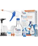 WaxBgone Ear Wax Removal Kit with SoftSpray Ear Irrigation Tips for Safe and Effective Earwax Removal - Complete Ear Cleaning Kit for Adults and Kids - Includes Ear Wax Removal Softening Drops Rigid Wand - Buy Online on GoSupps.com