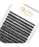 Premium 50D Individual False Eyelashes - 0.07D Curl 8-14mm Mix Reusable DIY Cluster Lashes for Flawless Eye Makeup - Buy Online on GoSupps.com