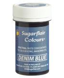 Sugarflair Denim Spectral Food Colouring Paste - 25g | Highly Concentrated Dye for Sugar Pastes, Buttercream, Royal Icing & Cake Mix | Vibrant Blue Shade - Buy Online on GoSupps.com