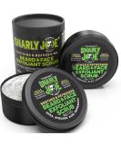 Gnarly Joe Refreshing Peppermint Beard and Face Exfoliant Wash and Scrub. Gift Pack for Men (Two 50g Jars). 50g (Pack of 2) - Buy Online on GoSupps.com