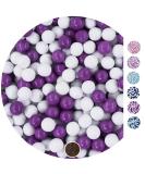 One 1kg Chocolate Balls Mix - Elegant White & Purple Guest Gifts for Baptism Communion Confirmation | Perfect Test Tube Favors Wedding Almond Alternatives - Buy Online on GoSupps.com