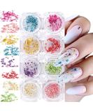 8 Boxes Dried Flowers for Nails | Nail Art Sticker Kit | DIY Nail Decoration Accessories - 8 Colors - Buy Online on GoSupps.com