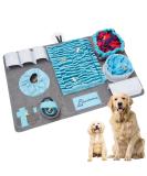 Snuffle Pup Interactive Snuffle Mat for Dogs | Fun Feeding Puzzle | Slow Feeding Game for All Breeds - Buy Online on GoSupps.com