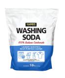 Harris Washing Soda 10lb - Sodium Carbonate Laundry Booster & Multipurpose Cleaner for Effective Cleaning | International Shipping Available - Buy Online on GoSupps.com