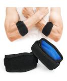Acwoo Elbow Bandage - 2 Pack Tennis Arm Support | Optimal Golf & Fitness Relief (Blue) - Buy Online on GoSupps.com