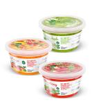 Inspire Food Bubble Tea Pearl Set - 3-Pack Popping Boba | Vegan & Gluten-Free Strawberry Mango Green Apple Tapioca Pearls - 450g Each - Buy Online on GoSupps.com