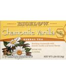 Bigelow Chamomile Vanilla Tea Bags - 20 ct, 1.28 oz | Herbal Relaxation - Buy Online on GoSupps.com