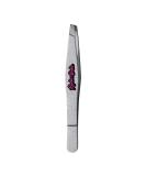 Revlon x Barbie Slant Tip Tweezer - Stainless Steel Hair Removal Tool - Buy Online on GoSupps.com