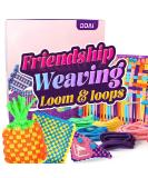 DAI Weaving Loom Kit for Kids and Adults - Potholder Loops Toys - Beginners Knitting Set with Metal Crochet Hooks - Ages 6-12 - Buy Online on GoSupps.com