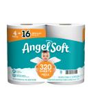 Angel Soft Toilet Paper, 4 Mega Rolls  16 Regular Rolls, 2-Ply Bath Tissue - Buy Online on GoSupps.com