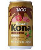 UCC Hawaii Kona Blend Coffee with Milk 11.3 Fl Oz - Pack of 24 | Rich and Smooth Hawaiian Coffee Drink - Buy Online on GoSupps.com