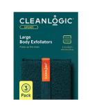 Cleanlogic Sport Exfoliating Body Scrubber Large Exfoliator Tool for Athletes Daily Skincare Routine for Smooth Clean Skin Assorted Colors 3 Count Value Pack - Buy Online on GoSupps.com