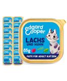 Buy Edgard & Cooper Grain-Free Wet Cat Food - Salmon & Chicken 85g (16 Pack) | Natural Tasty & Balanced Nutrition for Adult Cats - International Shipping Available - Buy Online on GoSupps.com
