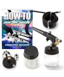 PointZero 22cc Siphon-Feed Airbrush Set with .8mm Nozzle - Buy Online on GoSupps.com