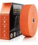 135 Feet Waterproof Kinesiology Tape - Premium Elastic Sports Therapy Support for Knee Muscle Wrist Shoulder Back (Orange) - Hypoallergenic & Uncut Roll - Buy Online on GoSupps.com
