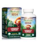 Fungi Perfecti Reishi Longevity Support - 120 Vegetarian Capsules for Immune & Vitality Boost - Buy Online on GoSupps.com