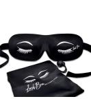 Black 3D Contoured Sleep Eye Mask | Adjustable Strap, Light Blocking, Protects Eyelashes | Soft Blindfold for Sleeping | 1 Count - Buy Online on GoSupps.com
