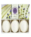 Buy Set of Three Lavender Soaps in Gift Box - 450 g | Premium International Shipping - Buy Online on GoSupps.com