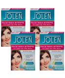 Face Wax Strips For Sensitive Skin 4 Pack Hair Removal Strips For Lips Chin & Eyebrows (64 Strips) - Buy Online on GoSupps.com