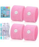 MEIYYJ Motion Sickness Bands for Kids & Adults - Anti-Nausea Wristbands for Travel, Pregnancy - 2 Pink - Buy Online on GoSupps.com
