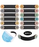 Ear Strap Extender Hook (30 Pieces) - Adjustable Anti-Slip Ear Protector for Relieving Pressure Pain - Buy Online on GoSupps.com