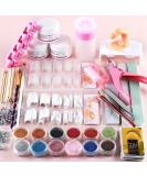 Swiftrans Acrylic Nail Kit - 12 Colors, Professional Gel Nail Art Tools for Beginners - Buy Online on GoSupps.com