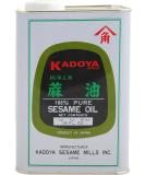 Kadoya Pure Sesame Oil 56-Ounce Cans - Pack of 2 | Premium Quality for Great Flavor | International Shipping Available - Buy Online on GoSupps.com