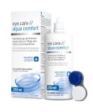 Eye.Care Contact Lenses Liquid with Hyaluron - 250ml Premium Care for Soft Lenses & Antibacterial Containers - International Shipping Available - Buy Online on GoSupps.com