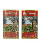 Partanna Extra Virgin Olive Oil 1L (34oz) Can - Pack of 2 | Premium Quality Italian EVOO - Buy Online on GoSupps.com
