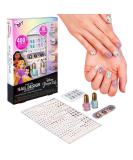 Disney Princess Nail Design Activity Set - 400+ Decals, Stickers, Polish, Press-On Nails - Minnie Mouse Emery Board - Girls 8 - Buy Online on GoSupps.com