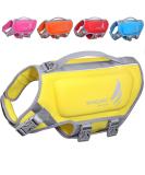 VIVAGLORY Lightweight Dog Life Jacket - Skin-Friendly Neoprene D-Ring & Quick Release Buckle for Small Dogs (48-56cm Chest) - Yellow Pet Lifesaver - Buy Online on GoSupps.com