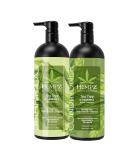 Hempz Tea Tree & Chamomile Shampoo & Conditioner Set for Dry, Damaged, Color Treated Hair - Hydrating, Softening, Moisturizing with Vegan Biotin - 33.8 fl oz - Buy Online on GoSupps.com