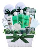 Spearmint Eucalyptus XL Bath & Body Spa Gift Basket - Natural & Sulfate Free Aromatherapy Set for Men & Women - Buy Online on GoSupps.com